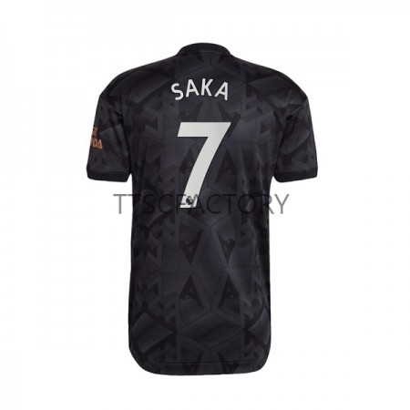 Billiga Fotbollströjor Arsenal Saka 7 Borta tröja 2022/23 Kortärmad